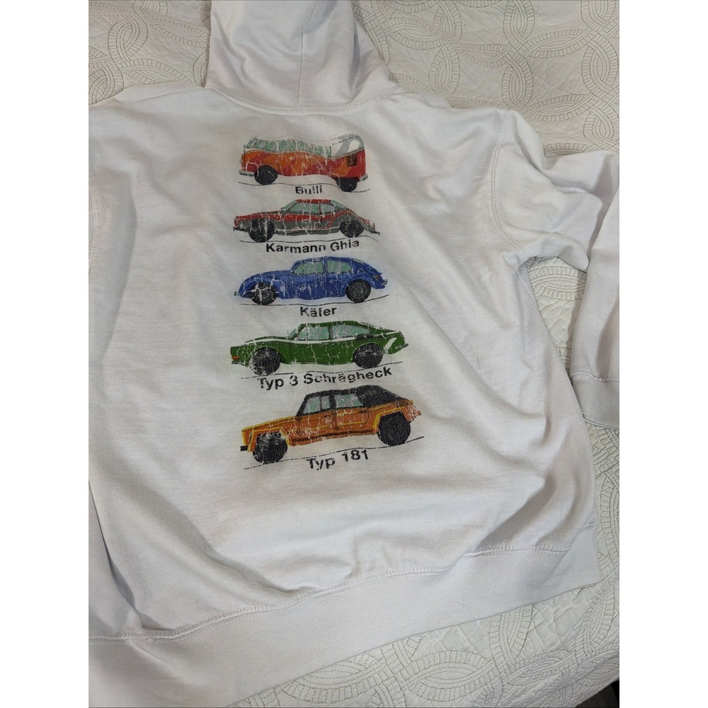 Official Licensed Volkswagen VW‎ Vintage Bus German Classic Cars Men's LG Hoodie